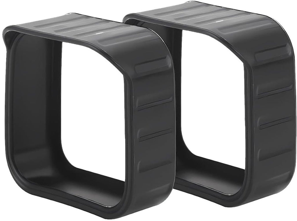 Protective Camera Covers - Pack of 2 Silicone Protectors - Flexible and Lightweight - Scratch Resistant - Made of Silicone - For Security Cameras with Flash