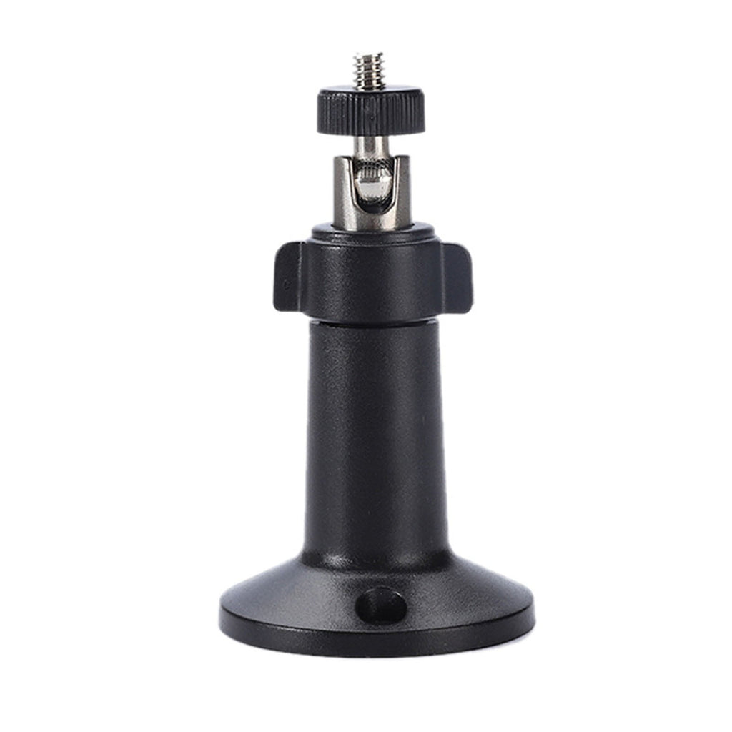 360° Rotating Security Camera Wall Mount Bracket，Universal Indoor Outdoor Camera Stand，Black