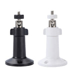 360 Rotating Camera Mount Bracket Universal Indoor Outdoor Security Camera Wall Mount Base White
