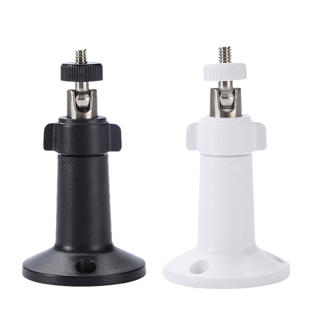 360 Rotating Camera Mount Bracket Universal Indoor Outdoor Security Camera Wall Mount Base White