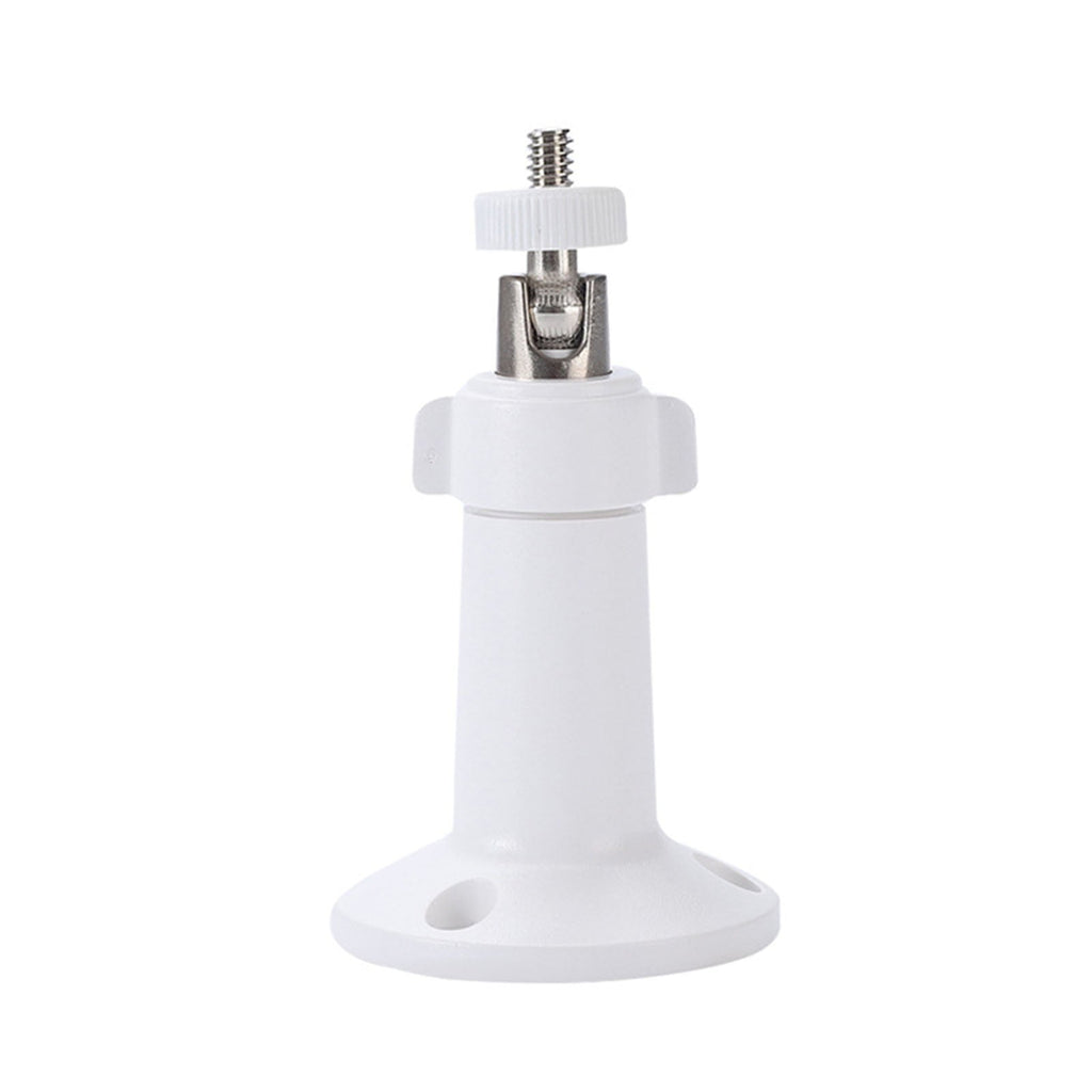 360 Rotating Camera Mount Bracket Universal Indoor Outdoor Security Camera Wall Mount Base White