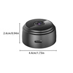 Mini WiFi Security Camera, 1080P Wireless Indoor Camera with Night Vision Flexible Tube Motion Detection and Phone Monitoring
