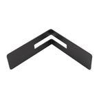 Coffee Filter Paper Holder Stainless Steel Coffee Paper Storage Container Dispenser Rack for Home Kitchen Cafe Cone Coffee Filters Black