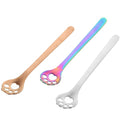 3Pcs Multi Function Cat Paw Spoon Stainless Steel for Coffee Tea and Dessert