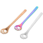 3Pcs Multi Function Cat Paw Spoon Stainless Steel for Coffee Tea and Dessert